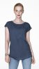 T-shirt Smoky Lady Crimson Cut 21323 100% halbgekämmte Baumwolle 180g/m2