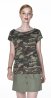 Koszulka Camo Lady Crimson Cut 21353 100% bawełna 170g/m2