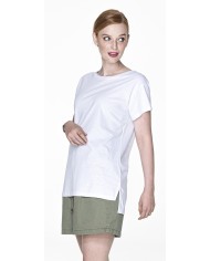 Футболка Ladies’ Extend Crimson Cut 25503 100% полугребенной хлопок