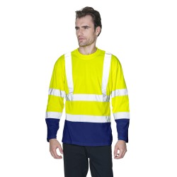 Koszulka Koszulka hi-vis long Mark the Helper 77260 100% poliester 150g/m2