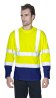 T-shirt T-shirt hi-vis long Mark the Helper 77260 100% Polyester 150g/m2