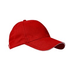 Czapka Sandwich Crimson Cut 31103 100% bawełna  180g/m2