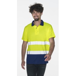 Polo Polo hi-vis Mark the Helper 77450 100% poliester 150g/m2
