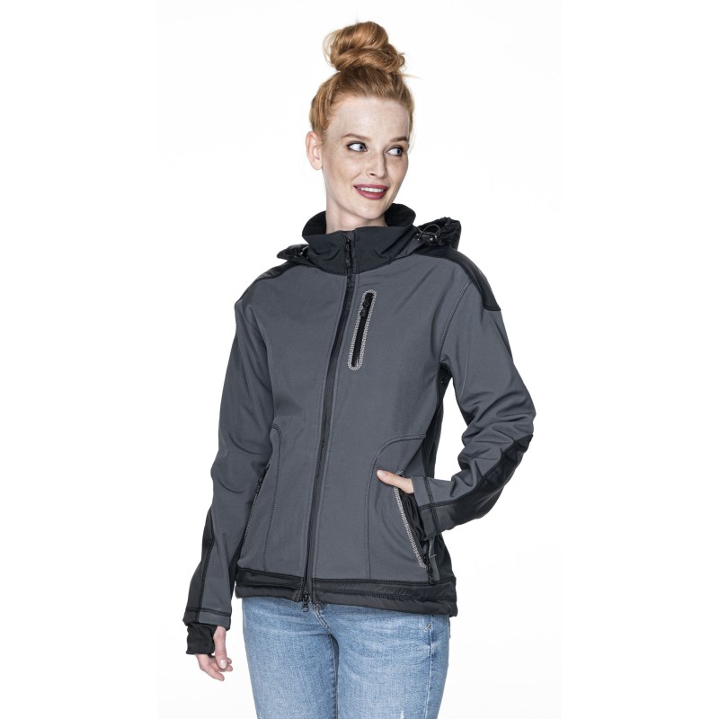 Jacket Ladies' Storm Crimson Cut 51443 94% polyester, 6% elastane
