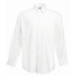 Hemd LONG SLEEVE OXFORD SHIRT  651140 70% Baumwolle, 30% Polyester Weiß - 130gm/m²