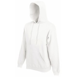 Bluza CLASSIC HOODED SWEAT 622080 80% bawełna, 20% poliester Białe & H/Grey - 260gm/m²