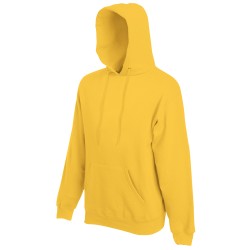 Bluza CLASSIC HOODED SWEAT 622080 80% bawełna, 20% poliester Białe & H/Grey - 260gm/m²