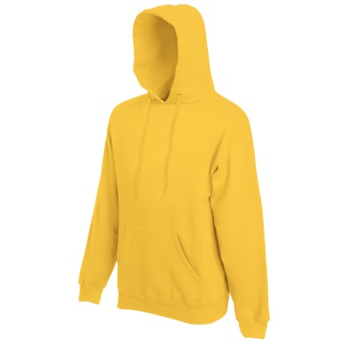 Bluza CLASSIC HOODED SWEAT 622080 80% bawełna, 20% poliester Białe & H/Grey - 260gm/m²