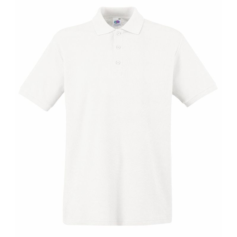 Polo PREMIUM POLO 632180 100% Baumwolle Weiß - 170gm/m²