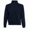 Bluza PREMIUM ZIP NECK SWEAT 620320 70% bawełna, 30% poliester Białe & H/Grey - 260gm/m²