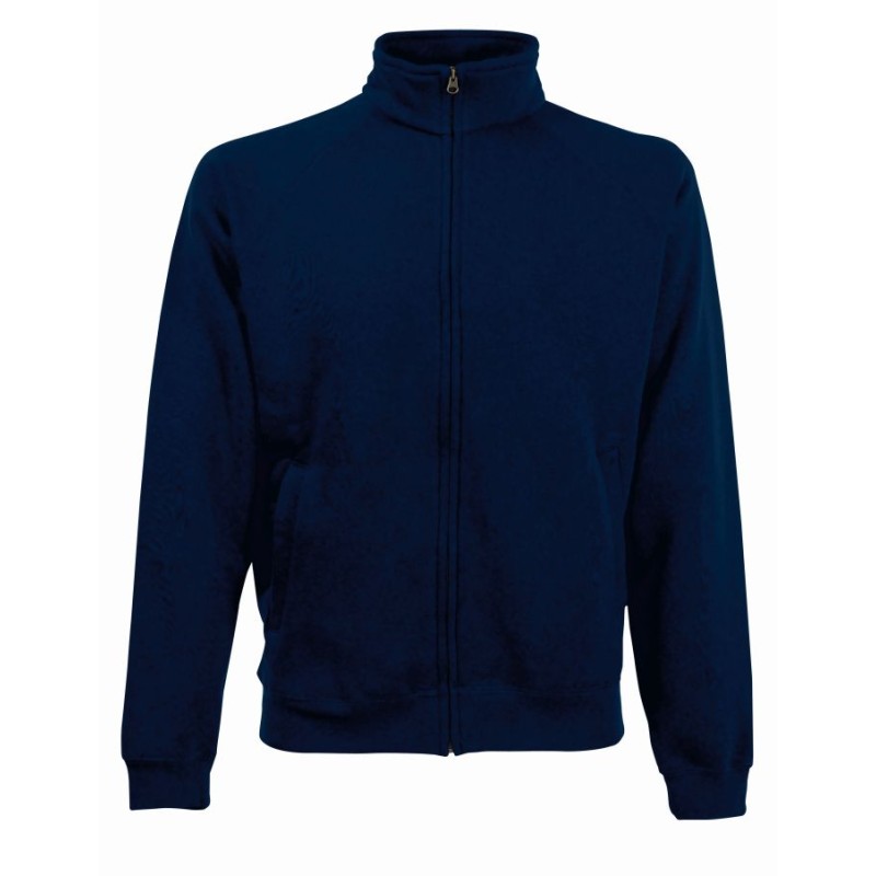 Bluza PREMIUM SWEAT JACKET 622280 70% bawełna, 30% poliester Białe & H/Grey - 260gm/m²