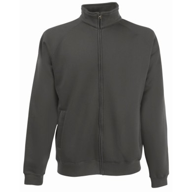 Bluza PREMIUM SWEAT JACKET 622280 70% bawełna, 30% poliester Białe & H/Grey - 260gm/m²
