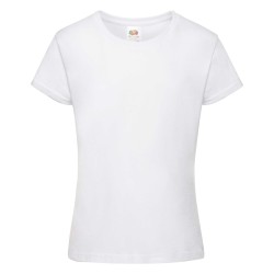 Koszulka GIRLS SOFSPUN® T  610170 100% bawełna Białe – 160gm/m²