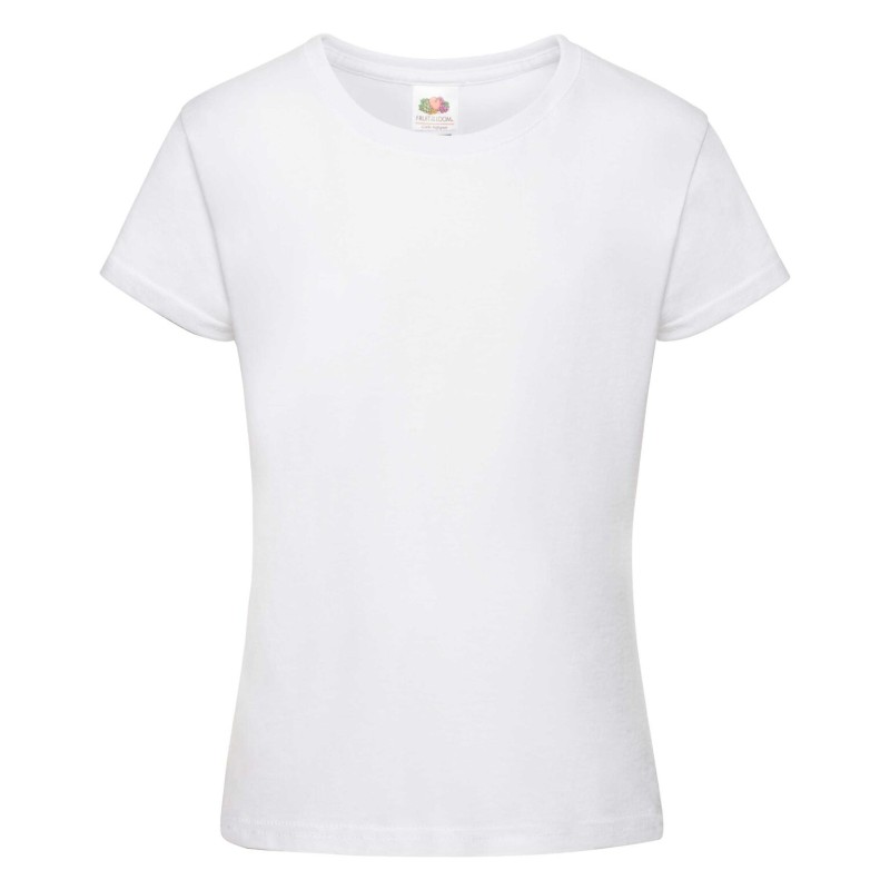 T-shirt GIRLS SOFSPUN® T  610170 100% Baumwolle Weiß - 160gm/m²