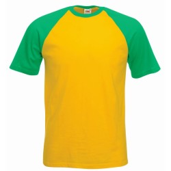 Koszulka VALUEWEIGHT SHORT SLEEVE BASEBALL T 610260 100% bawełna 