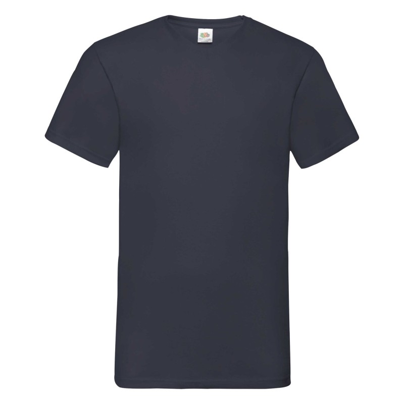 T-shirt VALUEWEIGHT V-NECK T 610660 100% Baumwolle Weiß - 160gm/m²
