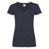 Koszulka LADIES VALUEWEIGHT V-NECK T  613980 100% bawełna Białe – 160gm/m²