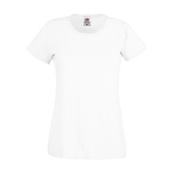 Koszulka LADIES ORIGINAL T  614200 100% bawełna Białe – 140gm/m²