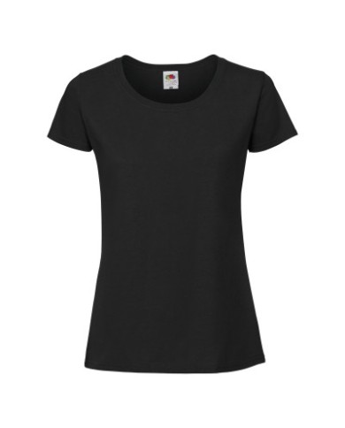 Koszulka LADIES PREMIUM RINGSPUN T 614240 100% bawełna Białe – 190gm/m²