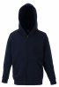 Sweatshirt KIDS PREMIUM HOODED SWEAT JACKET  620350 70% Baumwolle, 30% Polyester Graumeliert - 260gm/m²