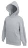 Sweatshirt KIDS PREMIUM HOODED SWEAT  620370 70% Baumwolle, 30% Polyester Weiß & graumeliert - 260gm/m²
