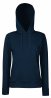 Sweatshirt LADIES CLASSIC HOODED SWEAT  620380 80% Baumwolle, 20% Polyester Weiß & graumeliert - 260gm/m²