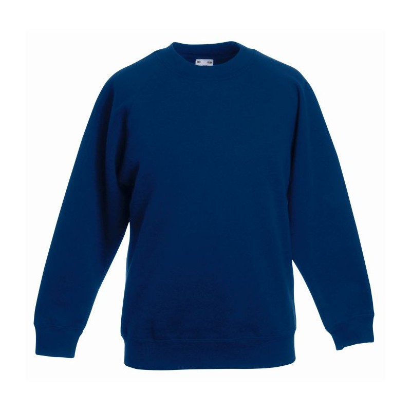 Bluza KIDS CLASSIC RAGLAN SWEAT  620390 80% bawełna, 20% poliester H/Grey - 260gm/m²