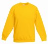 Sweatshirt KIDS CLASSIC SET-IN SWEAT  620410 80% Baumwolle, 20% Polyester Weiß & graumeliert - 260gm/m²