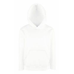 Bluza KIDS CLASSIC HOODED SWEAT  620430 80% bawełna, 20% poliester Białe & H/Grey - 260gm/m²