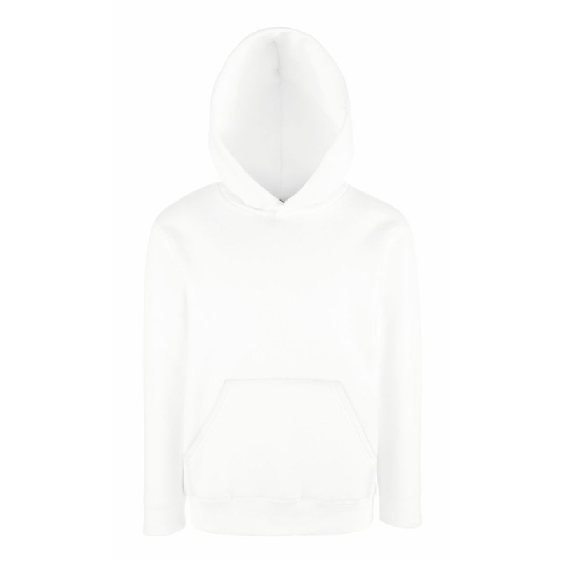 Bluza KIDS CLASSIC HOODED SWEAT  620430 80% bawełna, 20% poliester Białe & H/Grey - 260gm/m²