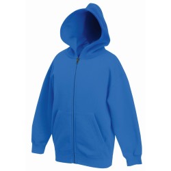Bluza KIDS CLASSIC HOODED SWEAT JACKET  620450 80% bawełna, 20% poliester H/Grey - 260gm/m²