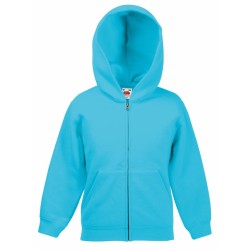 Bluza KIDS CLASSIC HOODED SWEAT JACKET  620450 80% bawełna, 20% poliester H/Grey - 260gm/m²