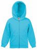 Bluza KIDS CLASSIC HOODED SWEAT JACKET  620450 80% bawełna, 20% poliester H/Grey - 260gm/m²