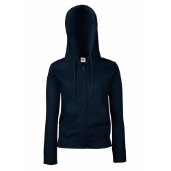 Bluza LADIES PREMIUM HOODED SWEAT JACKET  621180 70% bawełna, 30% poliester Białe & H/Grey - 260gm/m²