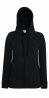 Sweatshirt LADIES LIGHTWEIGHT HOODED SWEAT JACKET  621500 80% Baumwolle, 20% Polyester 240gm/m²