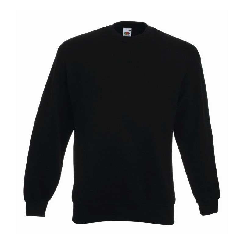 Sweatshirt PREMIUM SET-IN SWEAT 621540 70% Baumwolle, 30% Polyester Graumeliert - 260gm/m²