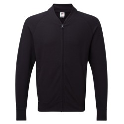Bluza LIGHTWEIGHT BASEBALL SWEAT JACKET 621620 80% bawełna, 20% poliester 240gm/m²