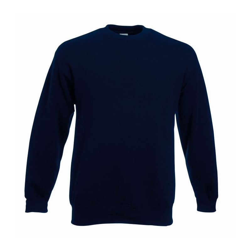 Bluza CLASSIC SET-IN SWEAT 622020 80% bawełna, 20% poliester Białe & H/Grey - 260gm/m²