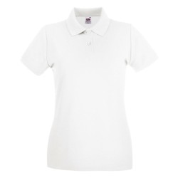 Polo LADIES PREMIUM POLO  630300 100% bawełna Białe – 170gm/m²
