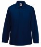 Polo KIDS 65/35 LONG SLEEVE POLO  632010 Pflegeleichte Garnmischung aus 65% Polyester, 35% Baumwolle Weiß - 170gm/m²
