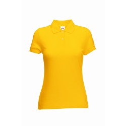 Polo LADIES 65/35 POLO  632120 Easy care 65% poliester, 35% bawełna Białe – 170gm/m²