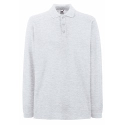 Polo PREMIUM LONG SLEEVE POLO 633100 100% Baumwolle Weiß - 170gm/m²
