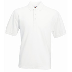 Polo 65/35 POLO 634020 Easy care 65% poliester, 35% bawełna Białe – 170gm/m²