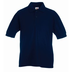 Polo KIDS 65/35 POLO  634170 Easy care 65% poliester, 35% bawełna Białe – 170gm/m²