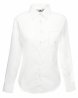 Hemd LADIES LONG SLEEVE POPLIN SHIRT  650120 55% Baumwolle, 45% Polyester Weiß - 115gm/m²