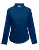 Hemd LADIES LONG SLEEVE POPLIN SHIRT  650120 55% Baumwolle, 45% Polyester Weiß - 115gm/m²