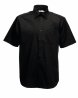 Koszula SHORT SLEEVE POPLIN SHIRT  651160 55% bawełna, 45% poliester Białe – 115gm/m²