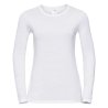 Ladies' Long Sleeve HD T R167F 65% polyester; 35% cotton  Colours 160g/m; White 155g/m