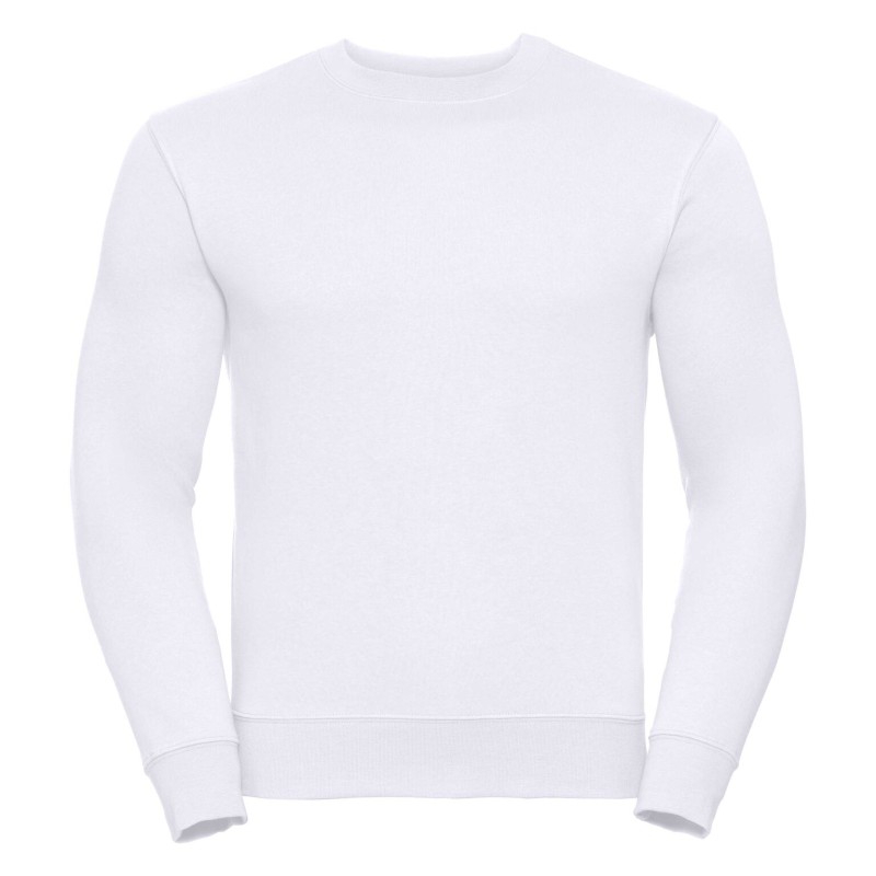 Authentic Melange Sweat R262M 75% Baumwolle  , 21% Polyester, 4% Viskose 280g/m