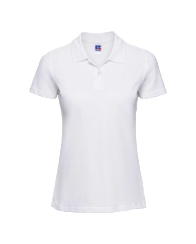 Damskie klasyczne polo bawełniane R569L 100% bawełna  Kolorowe 200g/m; białe 195g/m